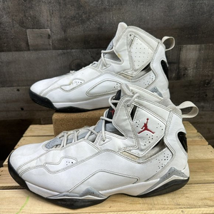 Nike Air Jordan True Flight‎ White Cement Men's Shoes Sz 12 342964-104